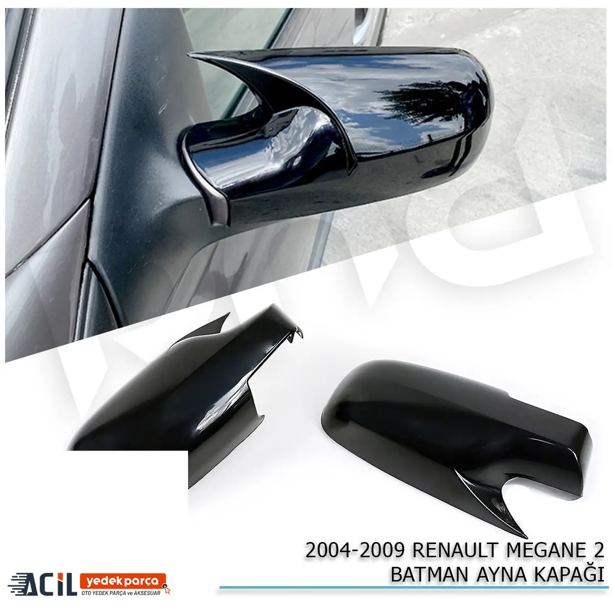 2002-2009 RENAULT MEGANE 2 BATMAN YARASA AYNA KAPA