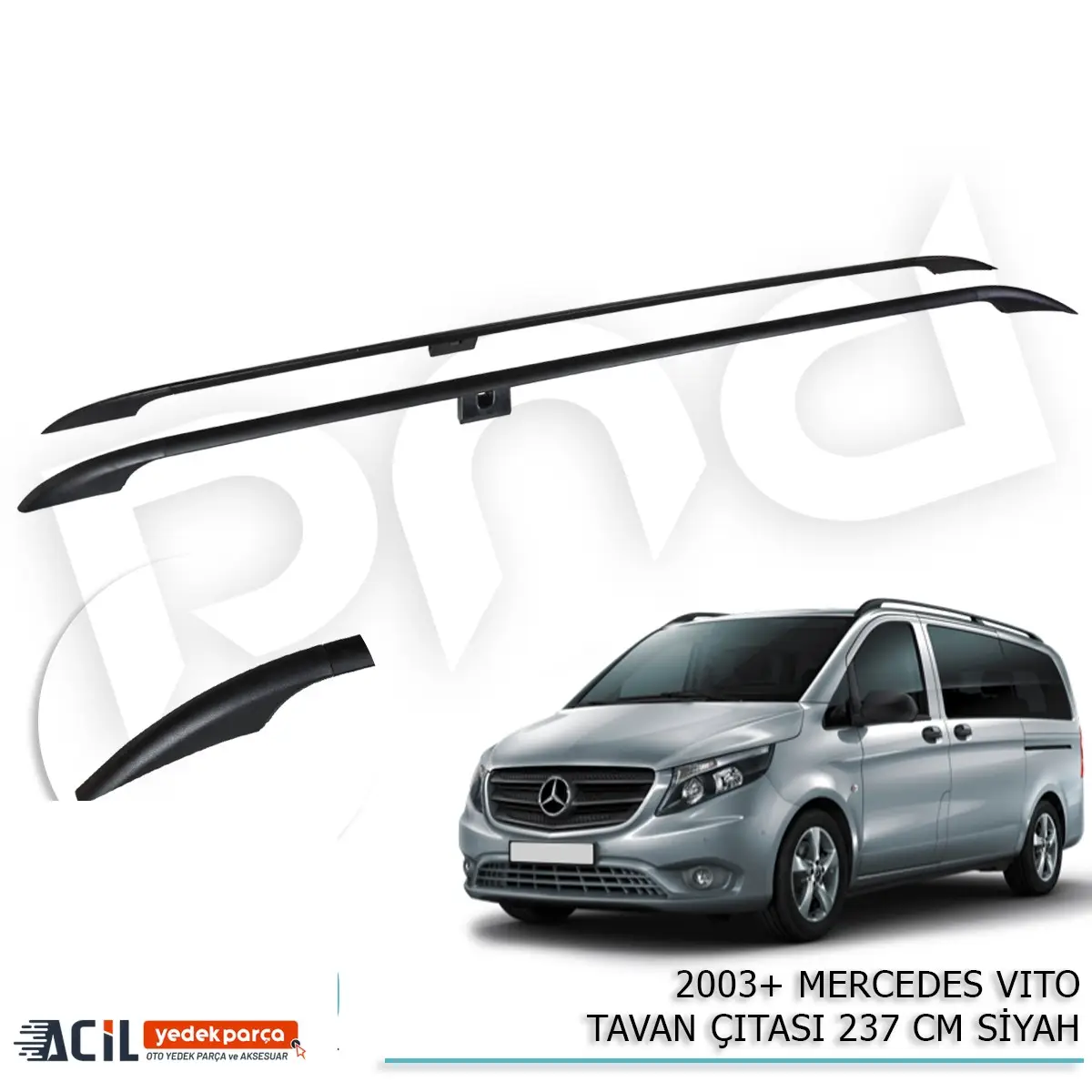 2003+ MERCEDES VITO EXUZUN TAVAN CITASI GOLD SIYAH