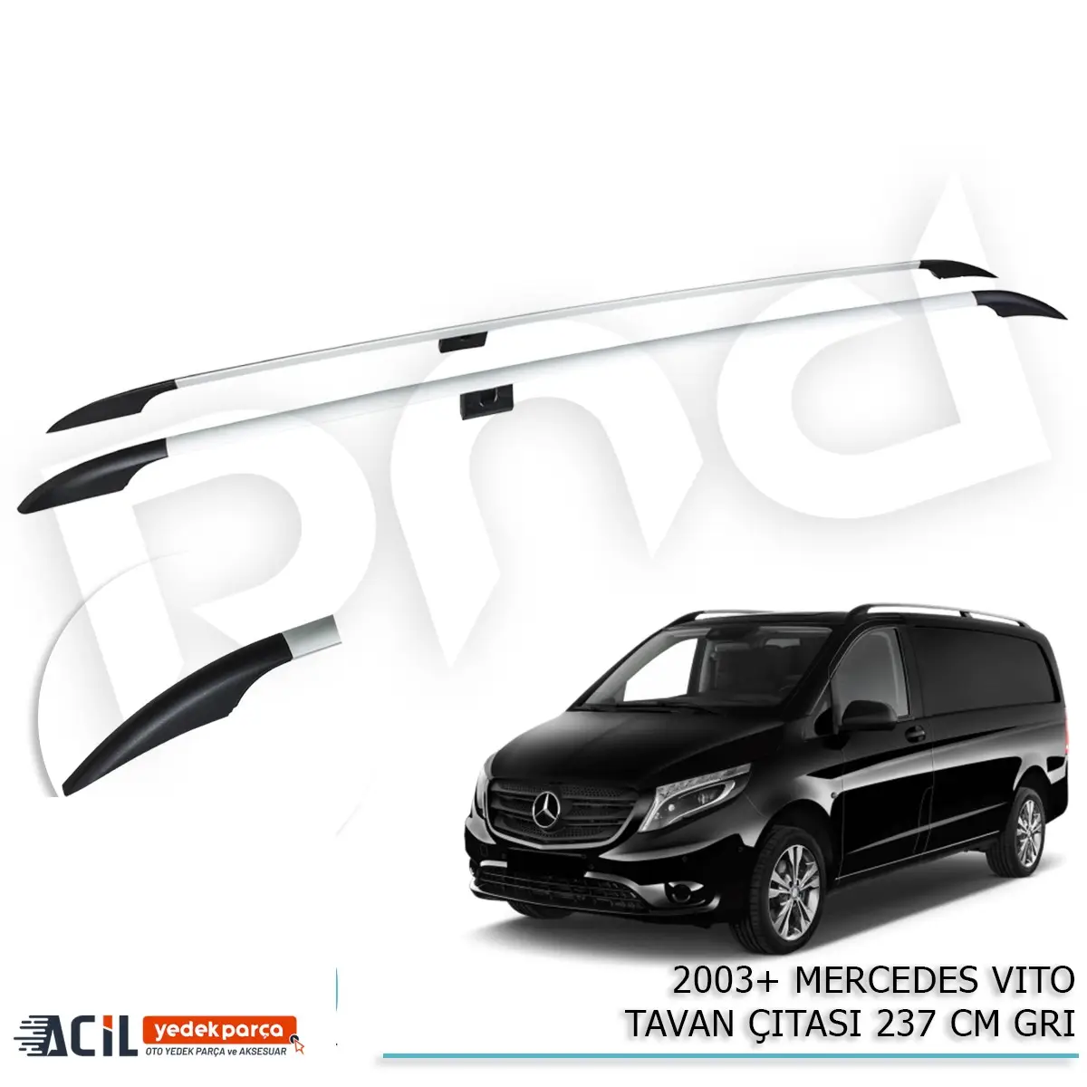 2003+ MERCEDES VITO KISA TAVAN CITASI GOLD GRI