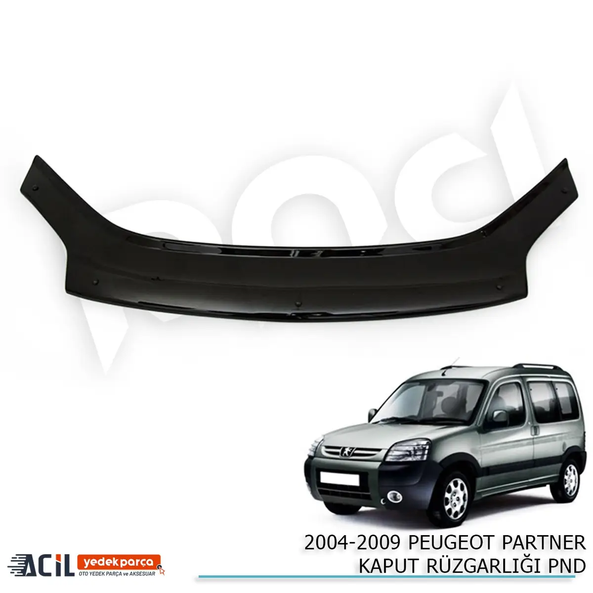 2004-2009 PEUGEOT PARTNER KAPUT RUZGARLIGI PND