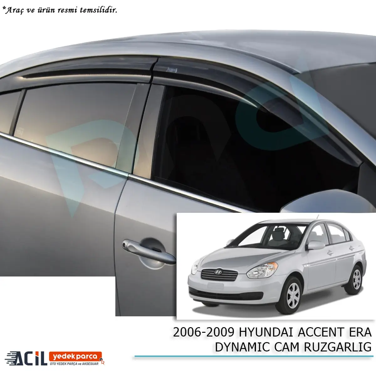 2006-2009 HYUNDAI ACCENT ERA DYNAMIC CAM RUZGARLIG