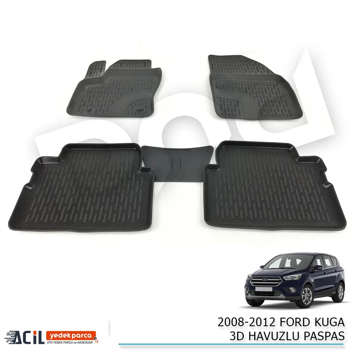 2008-2012 FORD KUGA 3D HAVUZLU PASPAS