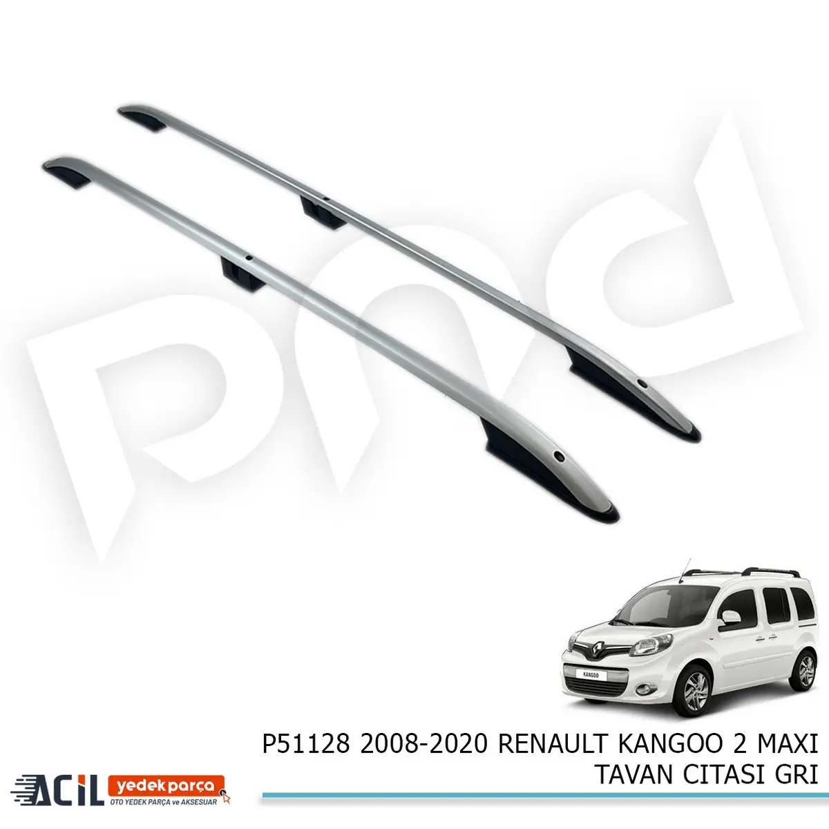 2008-2020 RENAULT KANGO 2 MAXI TAVAN CITASI GRI