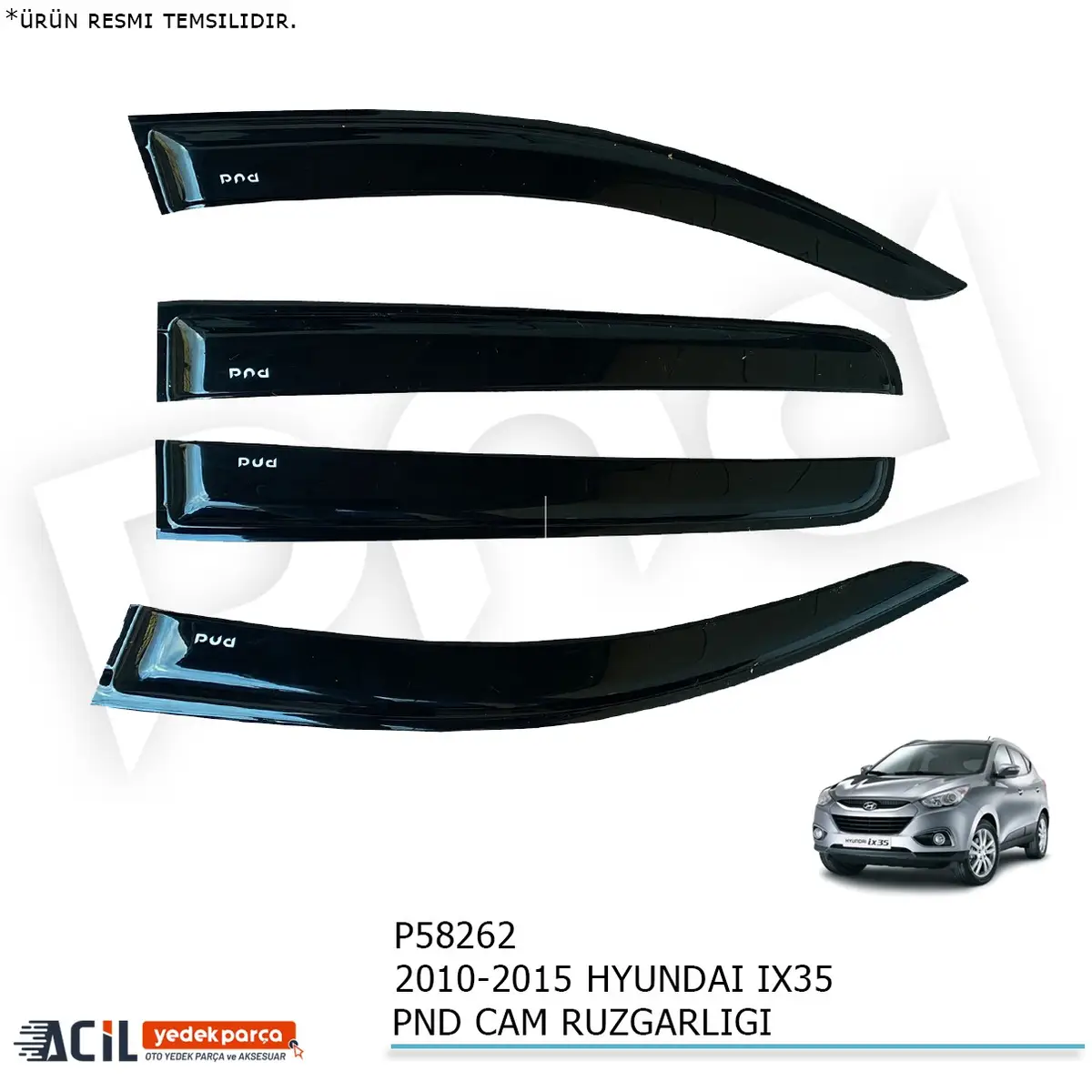 2010-2015 HYUNDAI IX35 PND CAM RUZGARLIGI