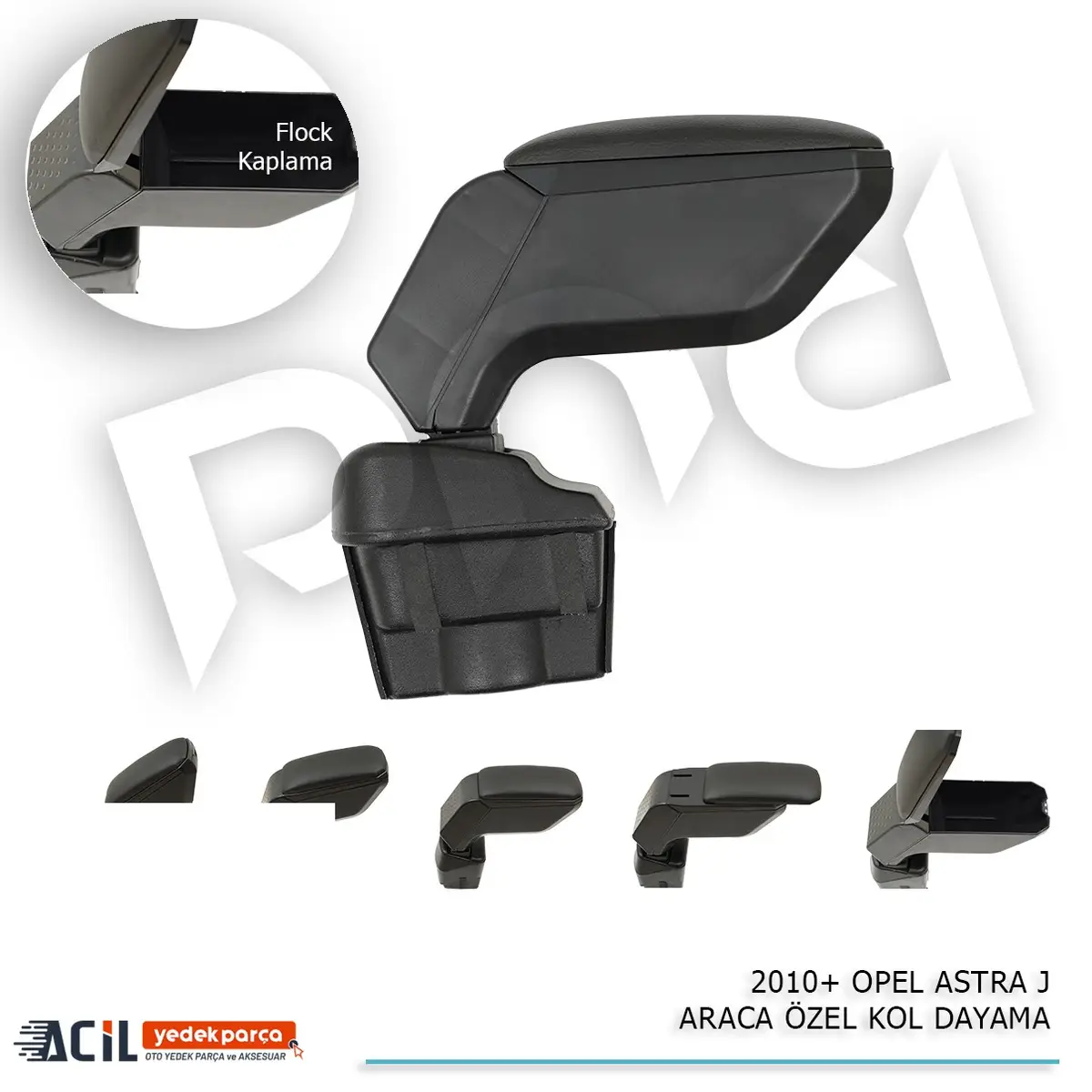 2010+ OPEL ASTRA J ARACA OZEL KOL DAYAMA SIYAH