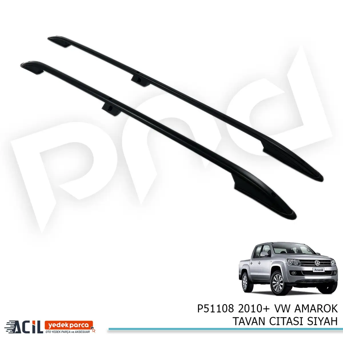 2010+ VW AMAROK TAVAN CITASI SIYAH