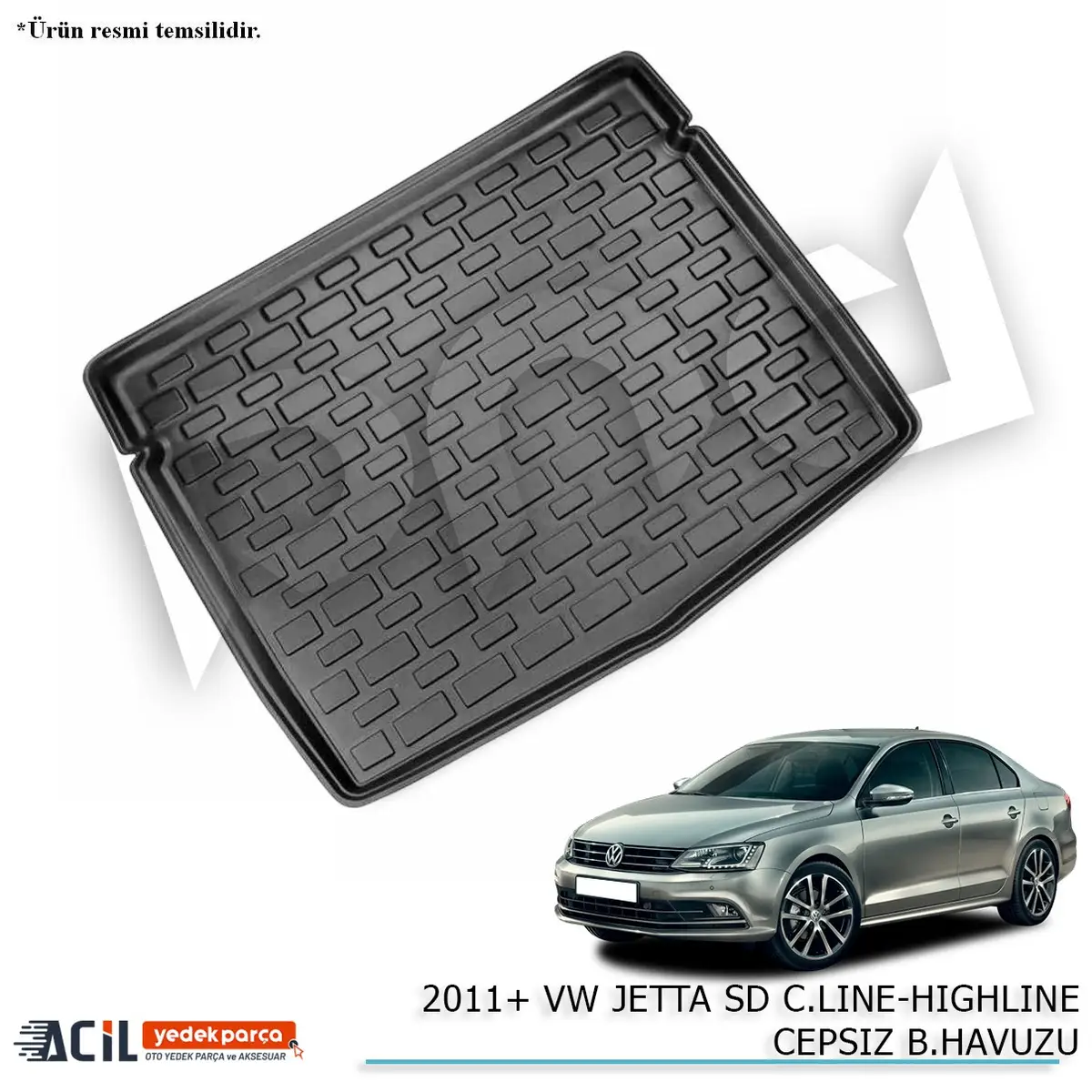 2011+ VW JETTA SD C.LINE-HIGHLINE CEPSIZ B.HAVUZU