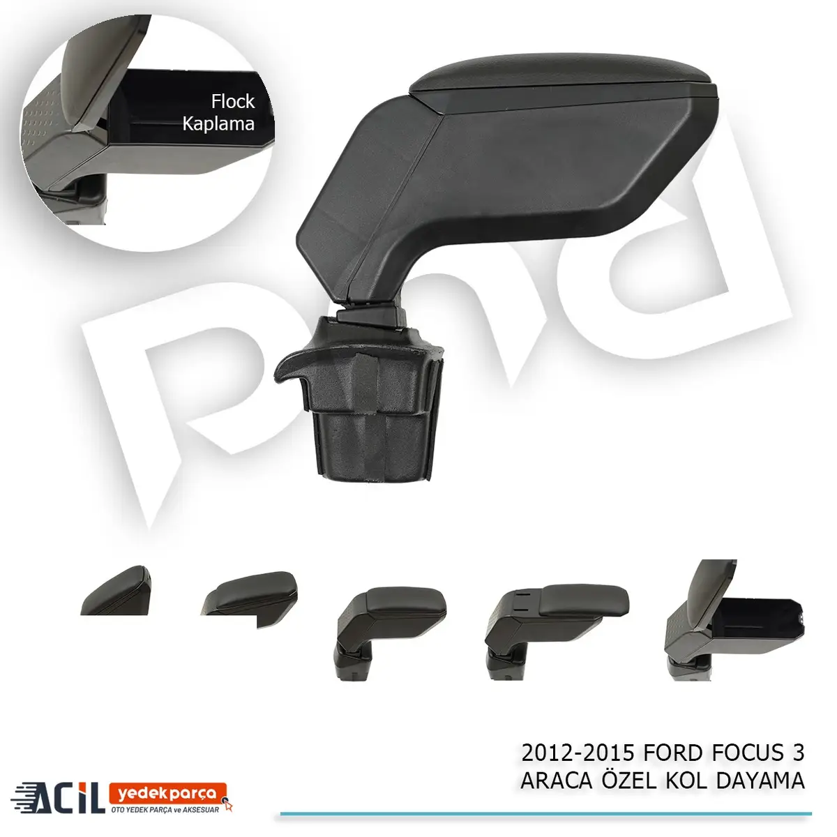 2012-2015 FORD FOCUS 3 ARACA OZEL KOL DAYAMA SIYAH