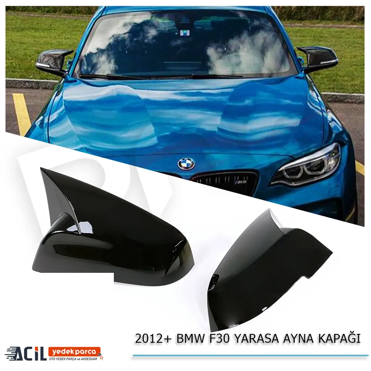 2012-2018 BMW F30 M3 TIRNAKLI YARASA AYNA KAPAGI