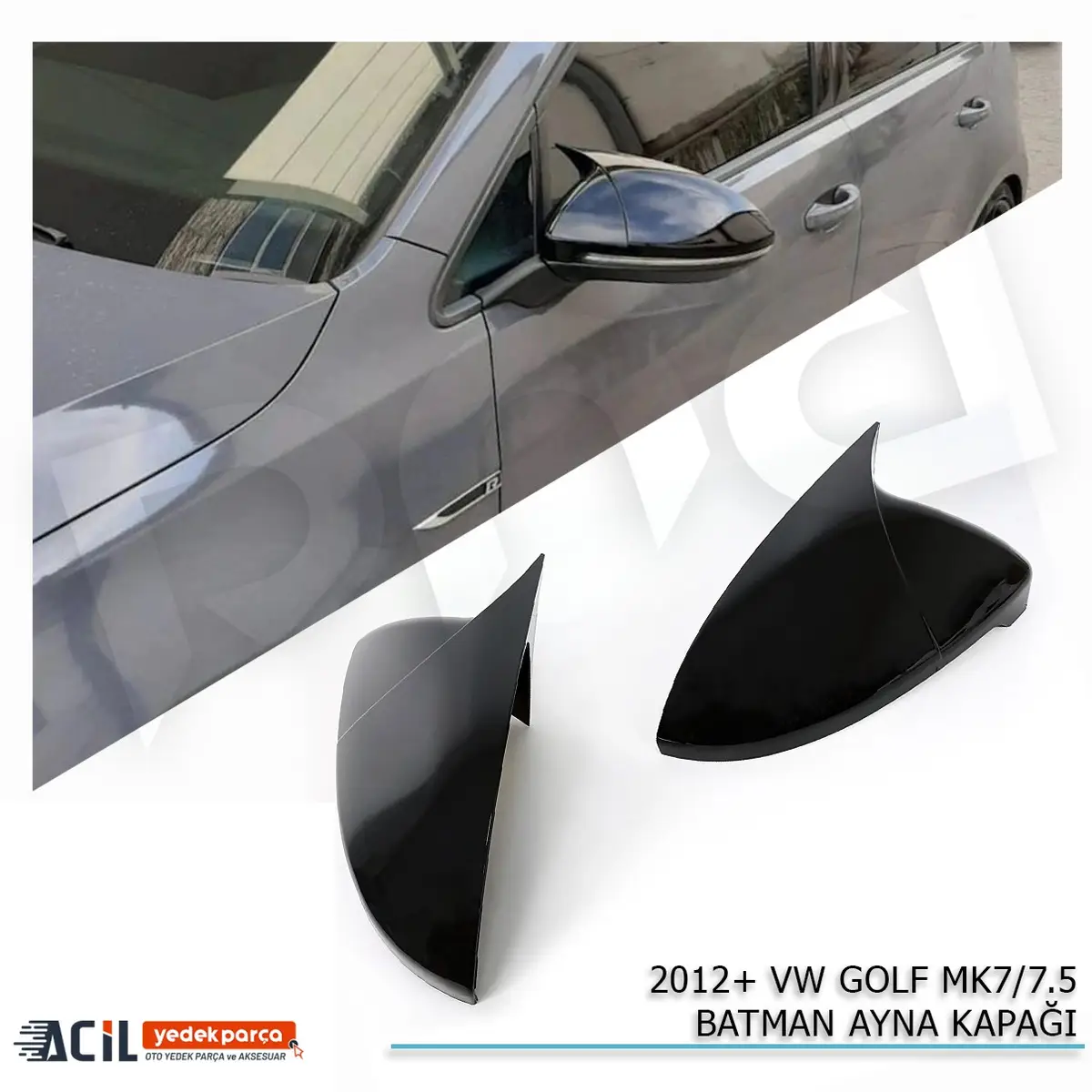 2012-2019 VOLKSWAGEN GOLF 7 BATMAN YARASA AYNA KAP