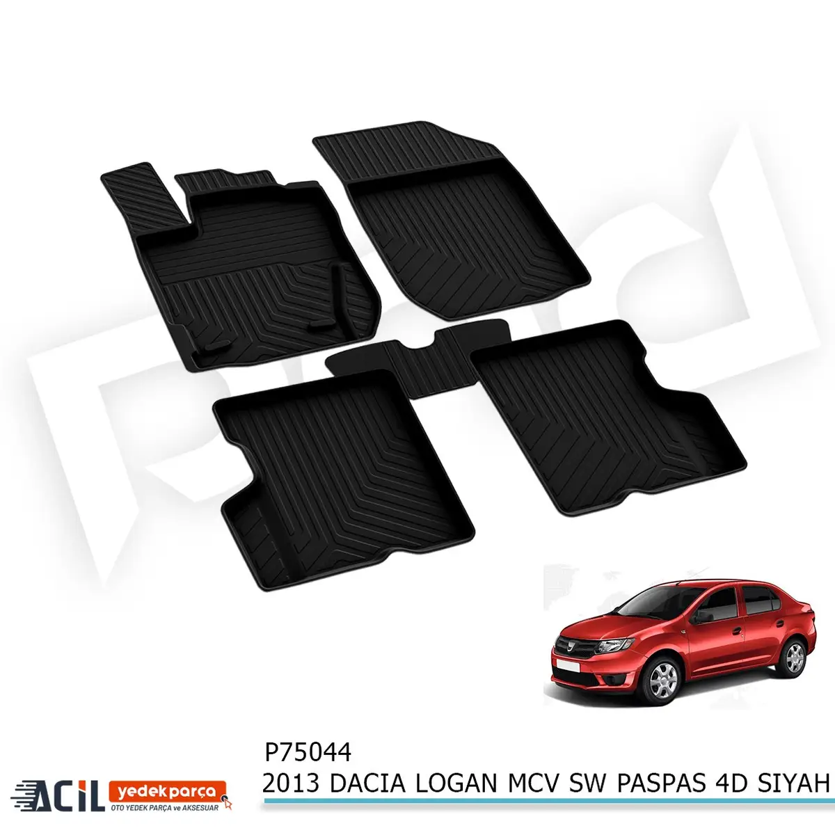 2013- DACIA LOGAN MCV SW PASPAS 4D SIYAH