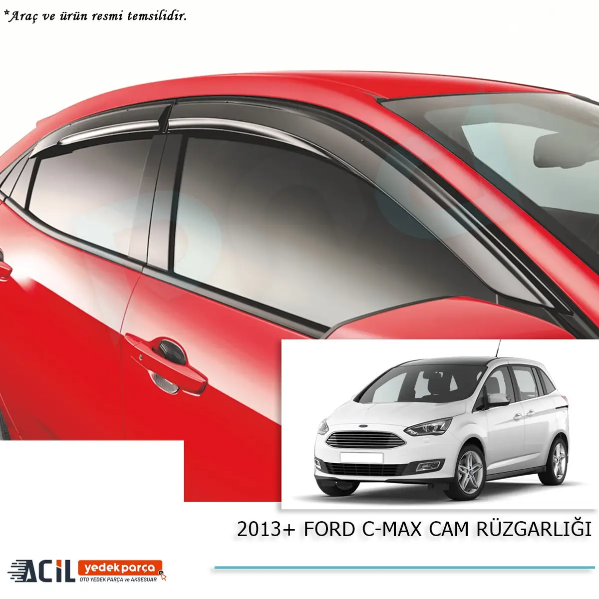 2013+ FORD C-MAX CAM RUZGARLIGI