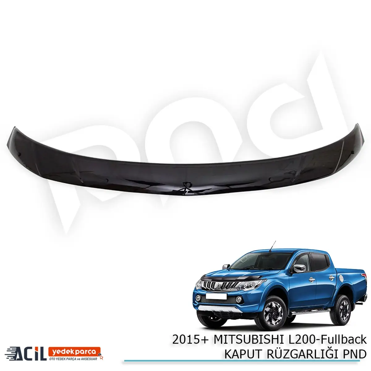 2015+ MITSUBISHI L200-Fullback KAPUT RUZGARLIGI P