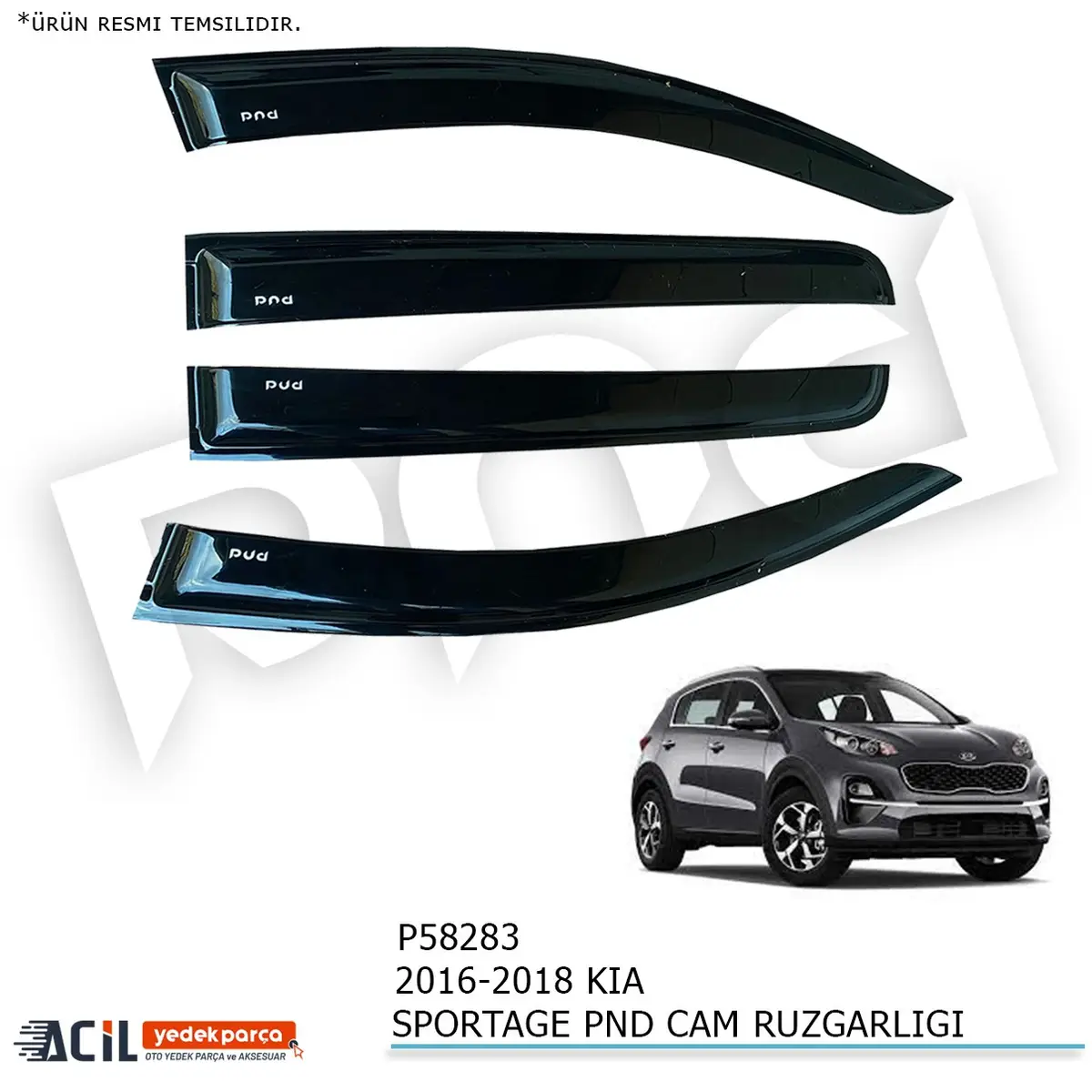 2016-2018 KIA SPORTAGE PND CAM RUZGARLIGI