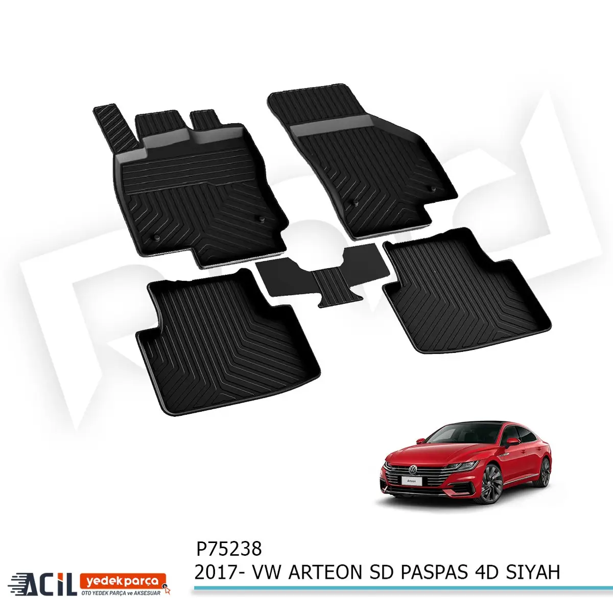 2017- VW ARTEON SD PASPAS 4D SIYAH