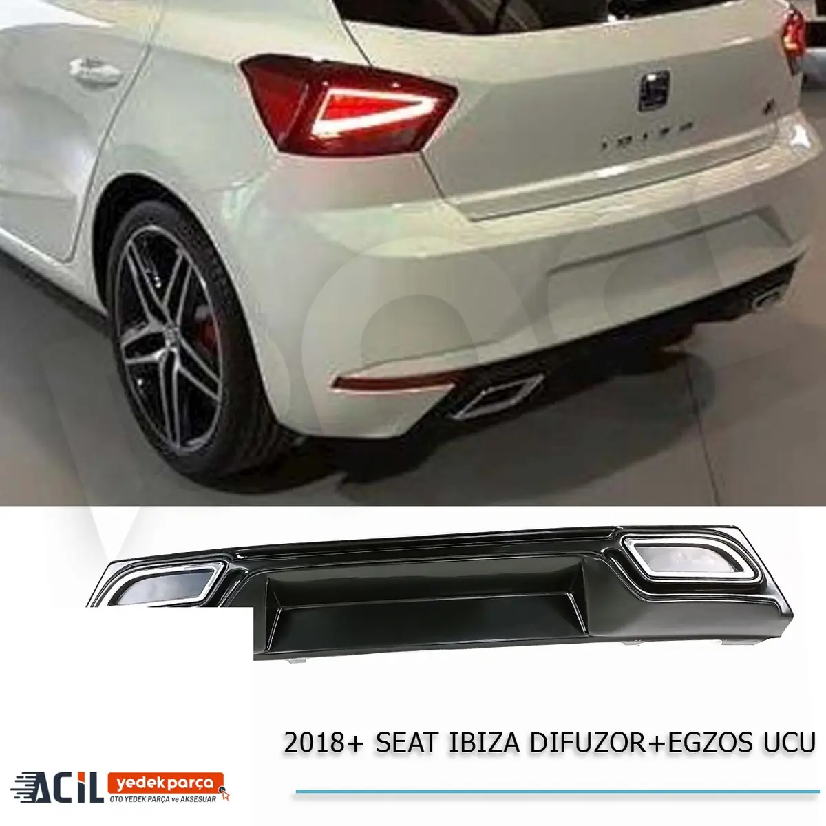 2018+ SEAT IBIZA DIFUZOR+EGZOS UCU