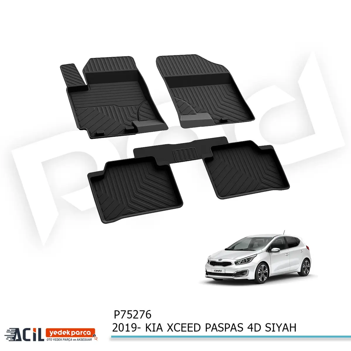 2019- KIA XCEED PASPAS 4D SIYAH