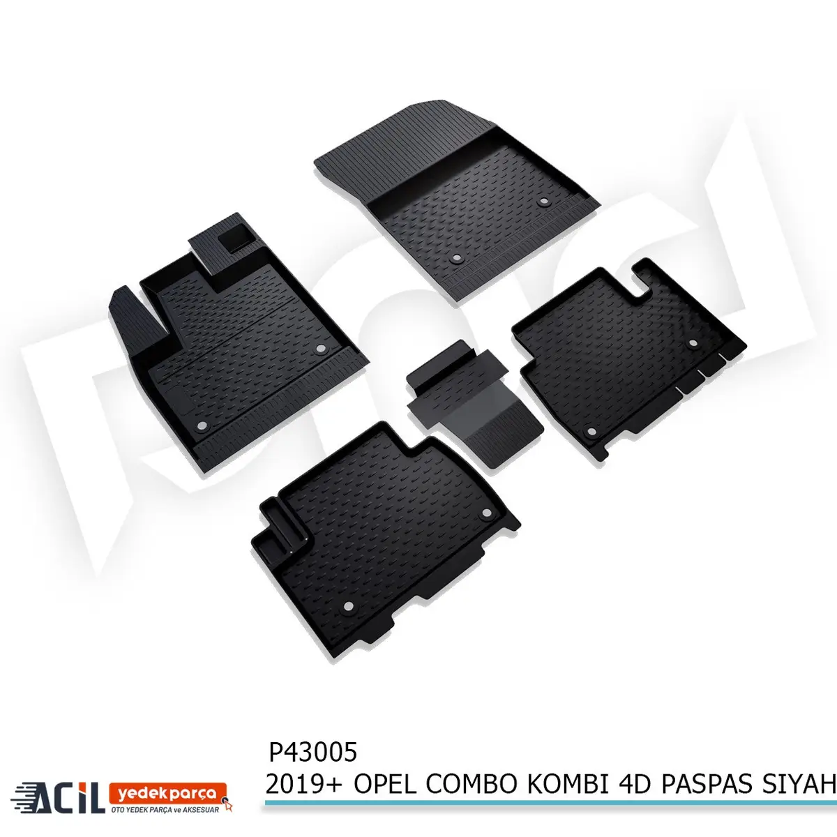 2019+ OPEL COMBO KOMBI 4D PASPAS SIYAH