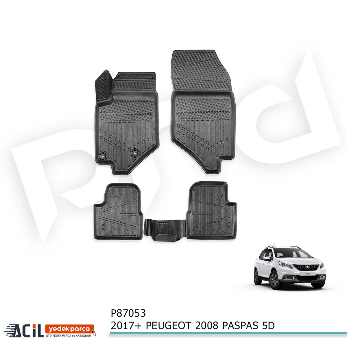 2019+ PEUGEOT 2008 PASPAS 5D