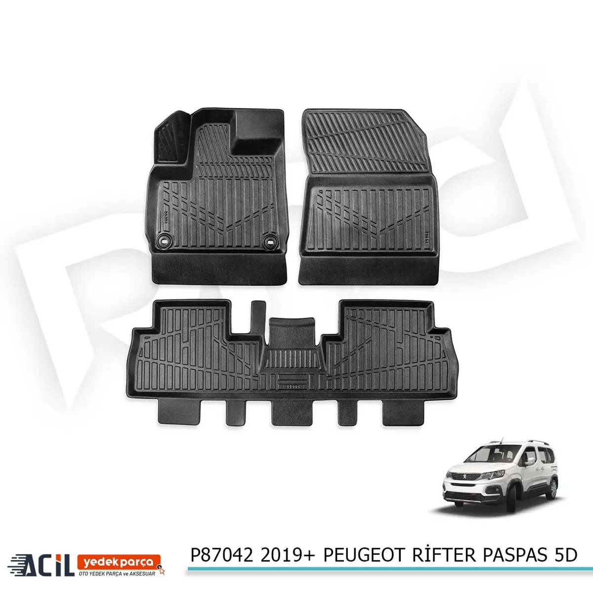 2019+ PEUGEOT RİFTER PASPAS 5D