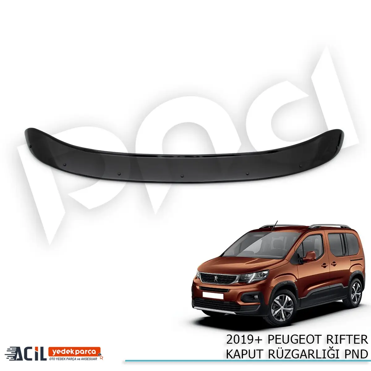 2019+ PEUGEOT RIFTER KAPUT RUZGARLIGI PND