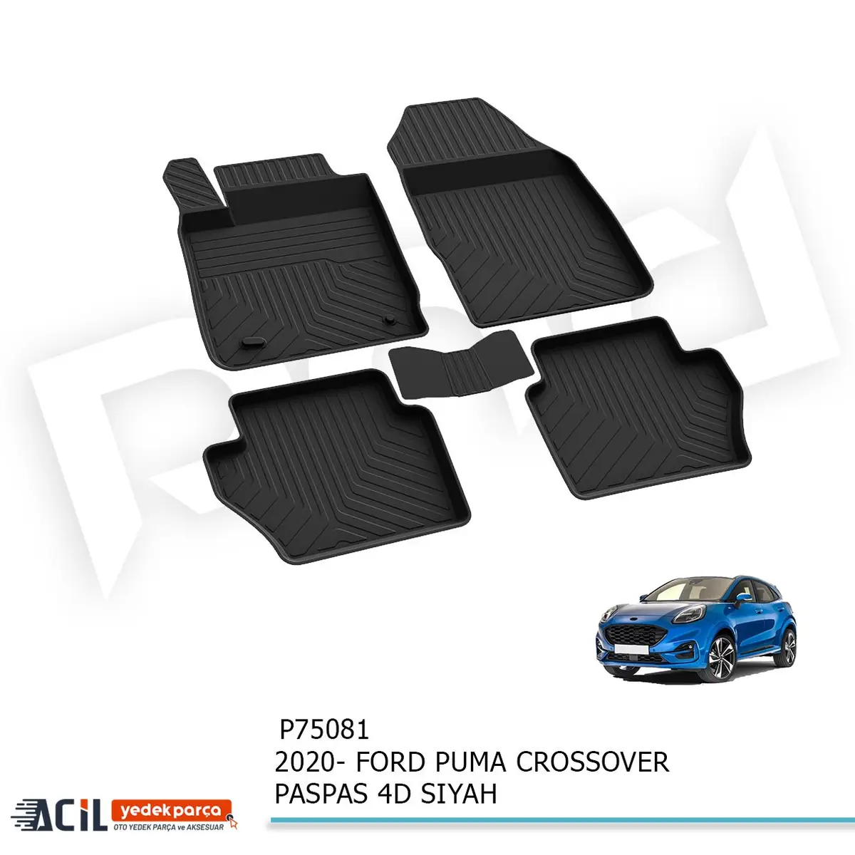 2020- FORD PUMA CROSSOVER PASPAS 4D SIYAH