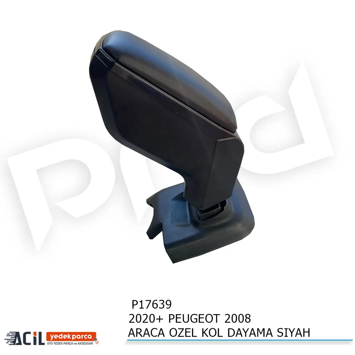 2020+ PEUGEOT 2008 ARACA OZEL KOL DAYAMA SIYAH