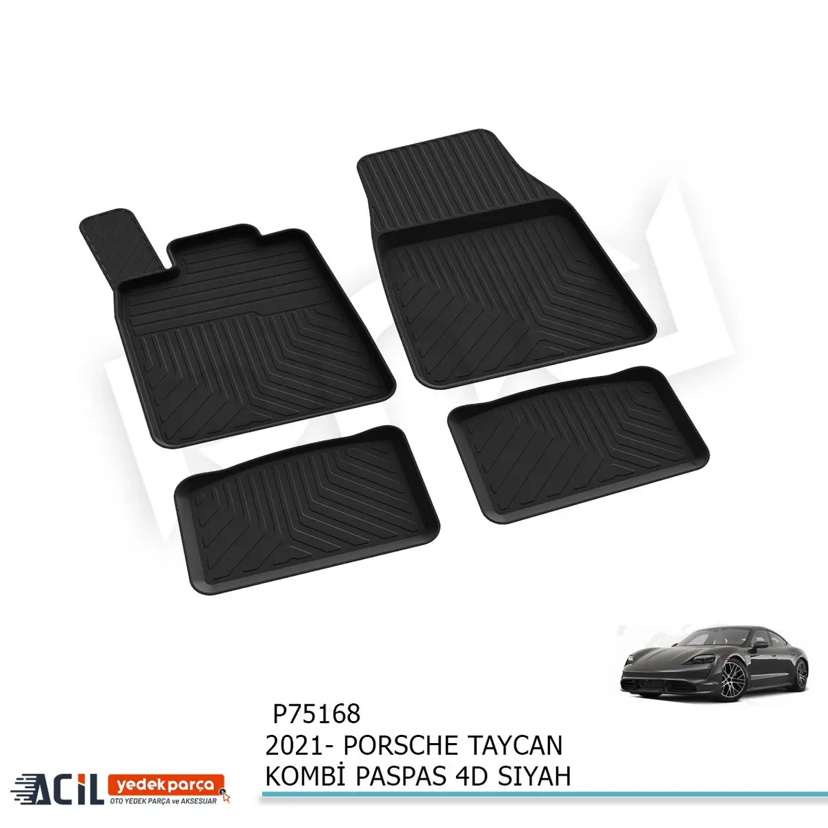 2021- PORSCHE TAYCAN Kombi PASPAS 4D SIYAH