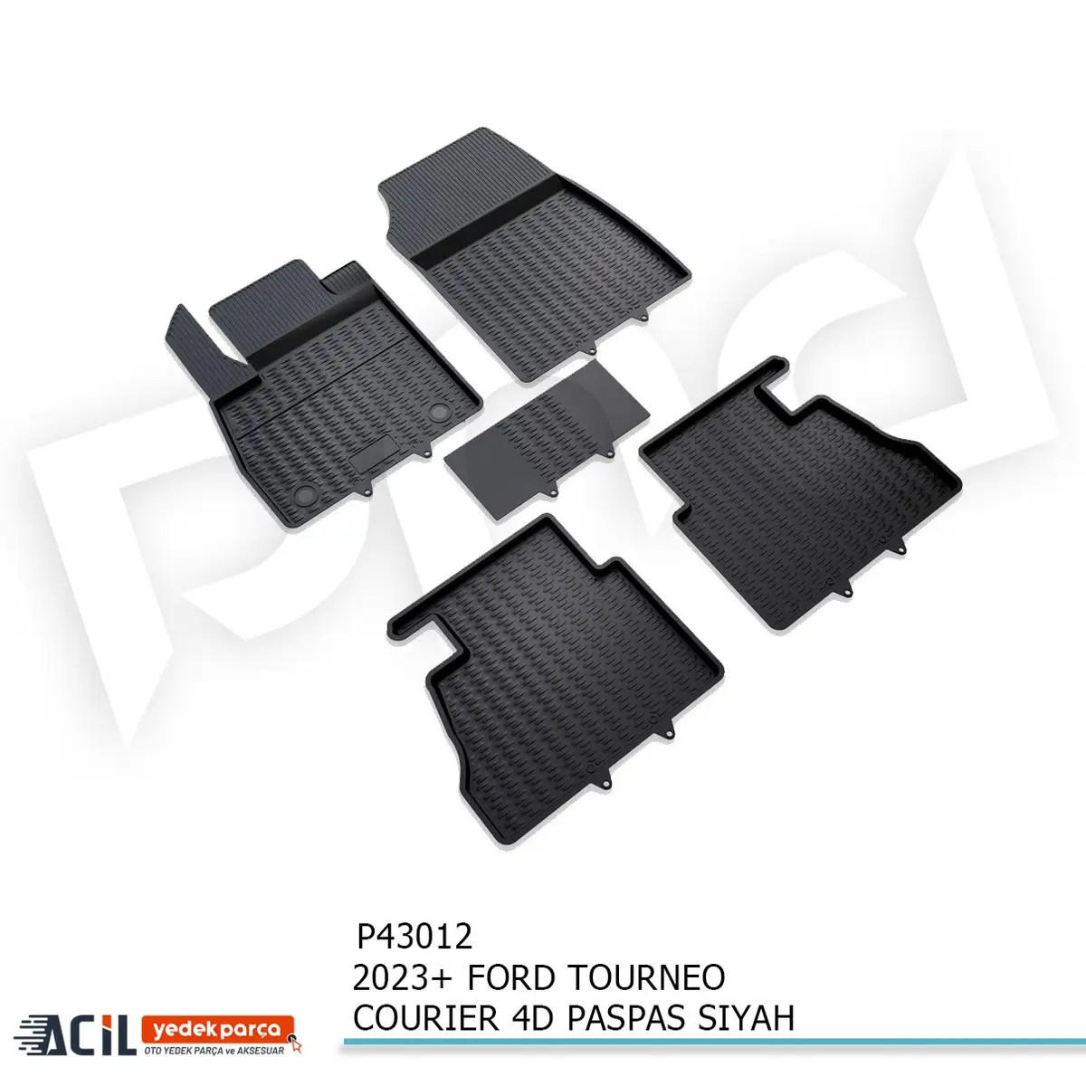 2023+ FORD TOURNEO COURIER 4D PASPAS SIYAH