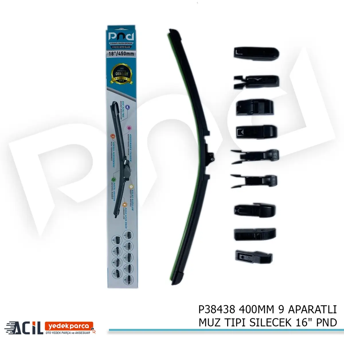400MM 10 APARATLI MUZ TIPI SILECEK 16″ PND
