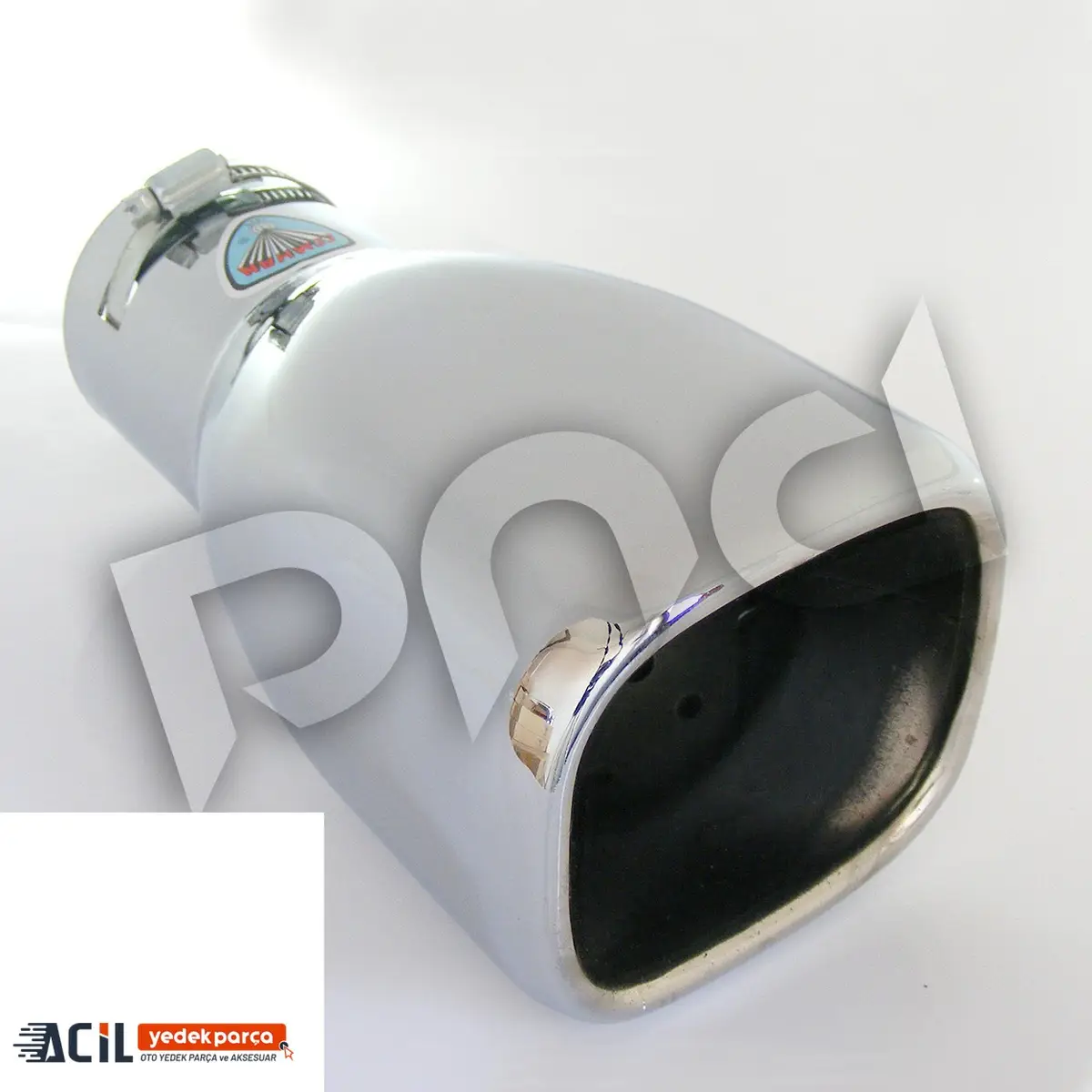 76 MM DIKDORTGEN KROMAJLI EGZOZ UCU C-287 A