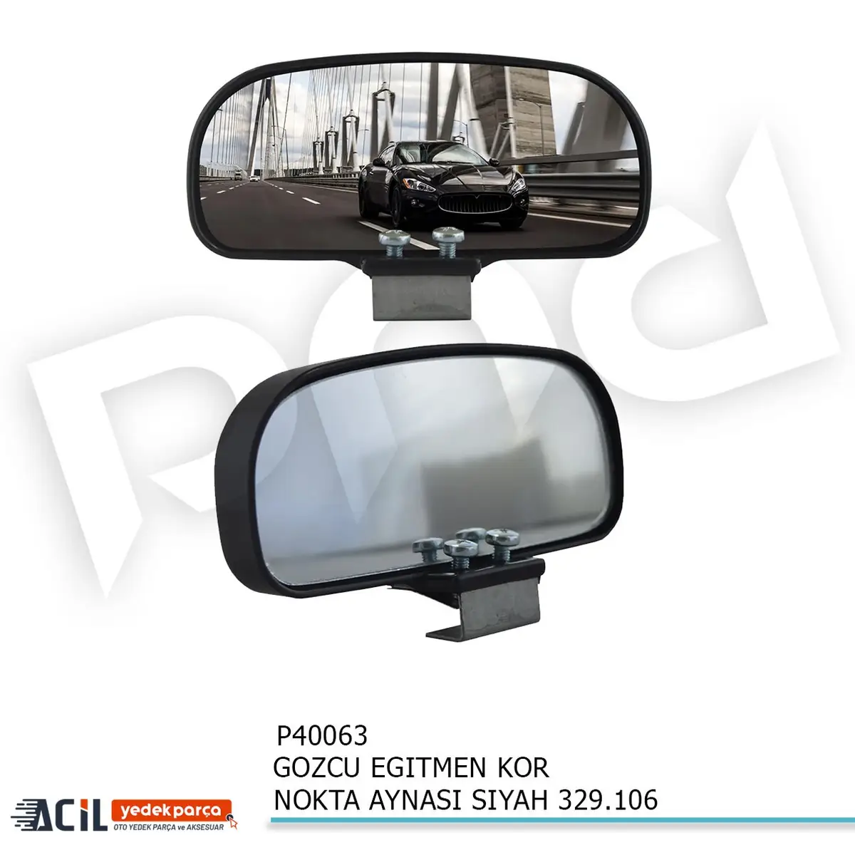 GOZCU EGITMEN KOR NOKTA AYNASI SIYAH 329.106