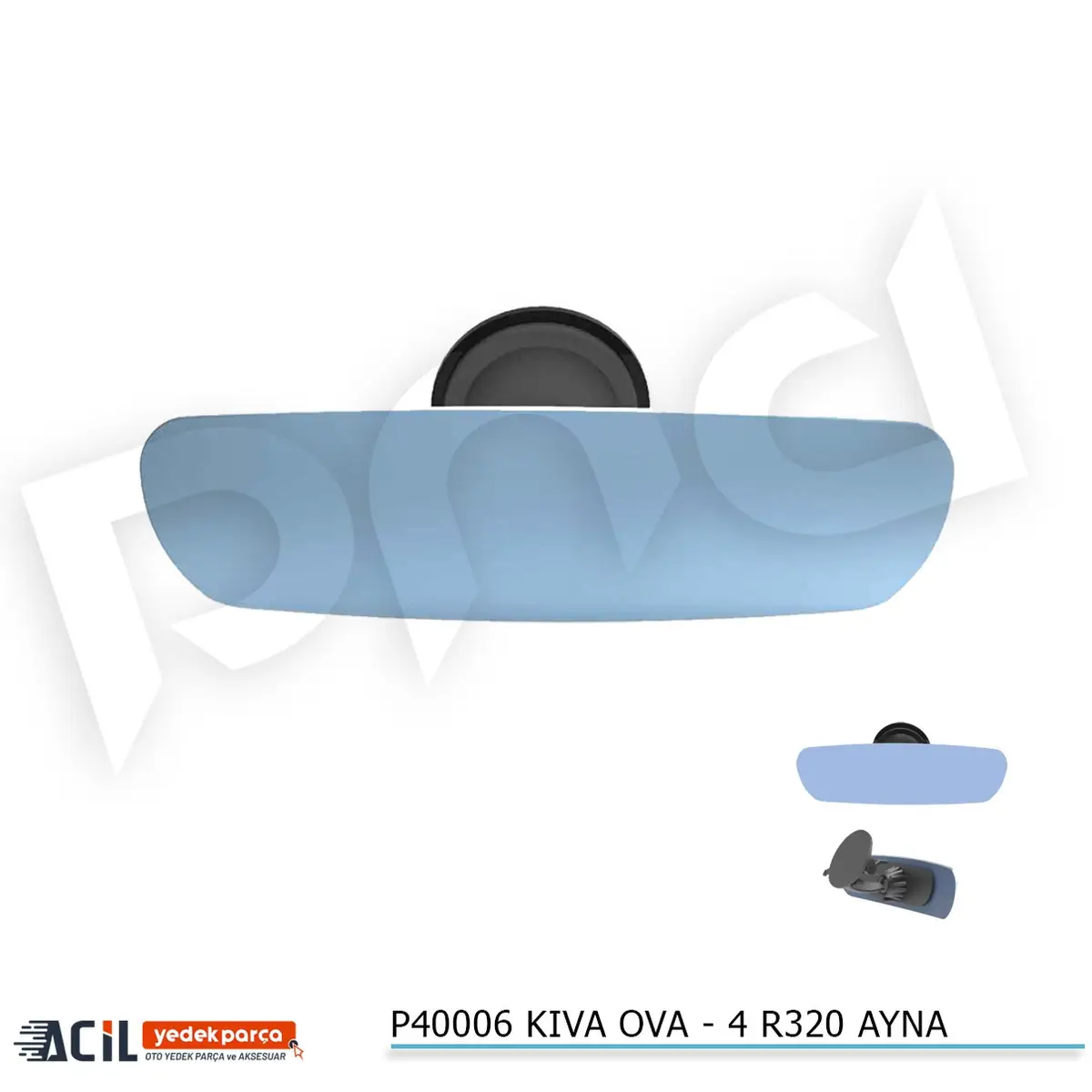 KIVA OVA – 4 R320 AYNA-1.503.050
