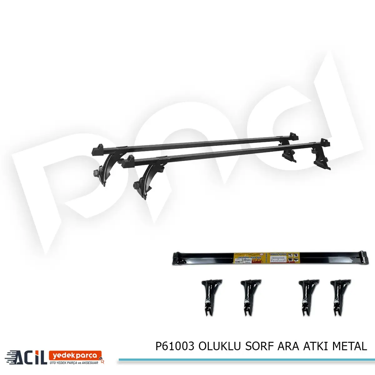 OLUKLU SORF ARA ATKI METAL 4LÜ TAKIM