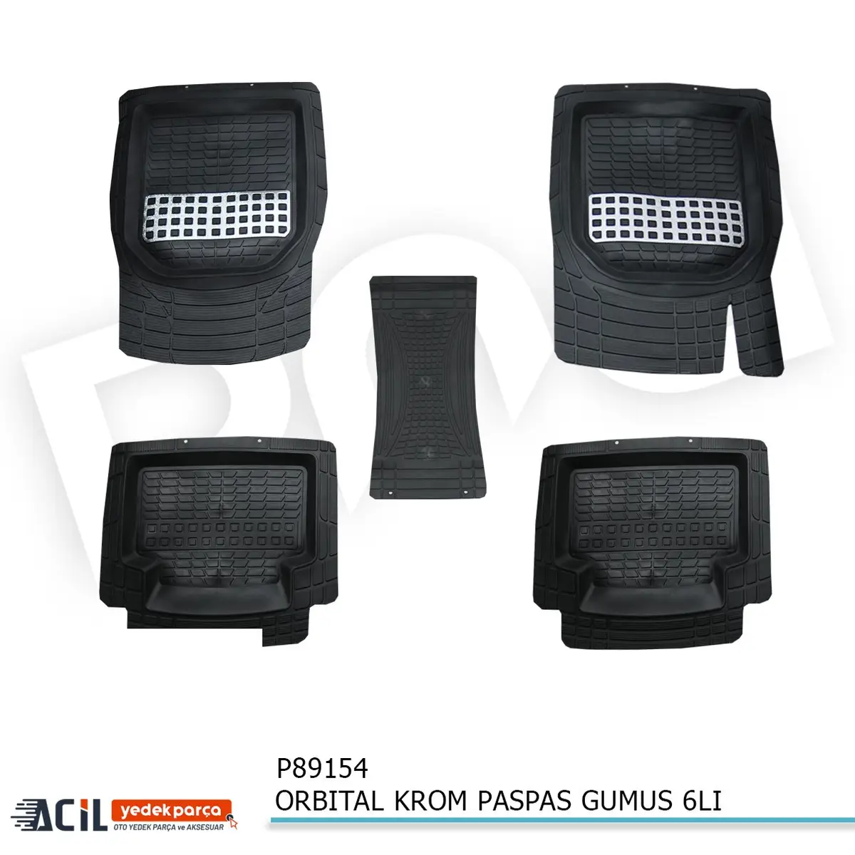ORBITAL KROM PASPAS GUMUS 6LI