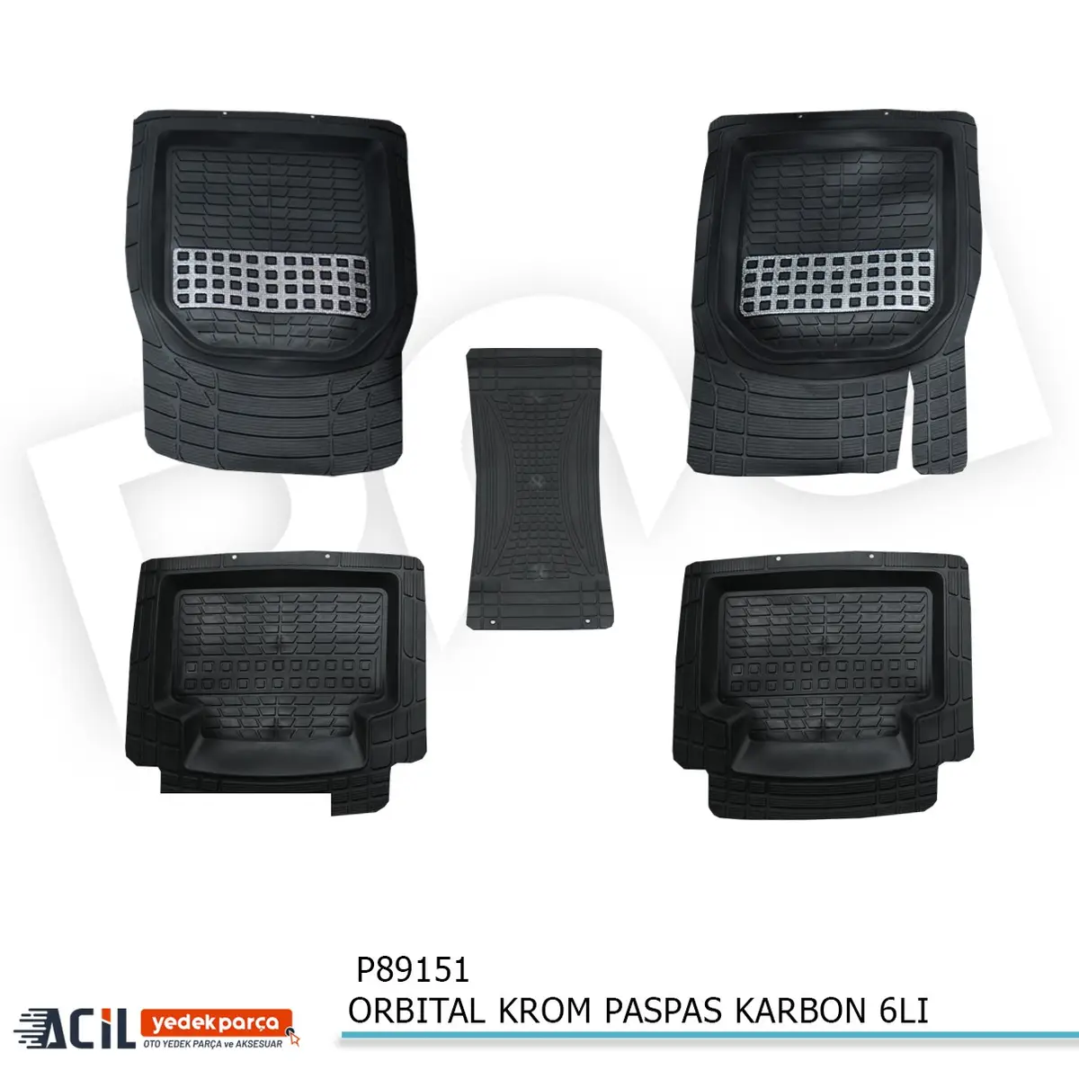 ORBITAL KROM PASPAS KARBON 6LI