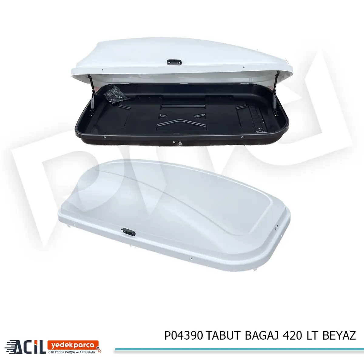 TABUT BAGAJ 420 LT BEYAZ 155x85x45 CM