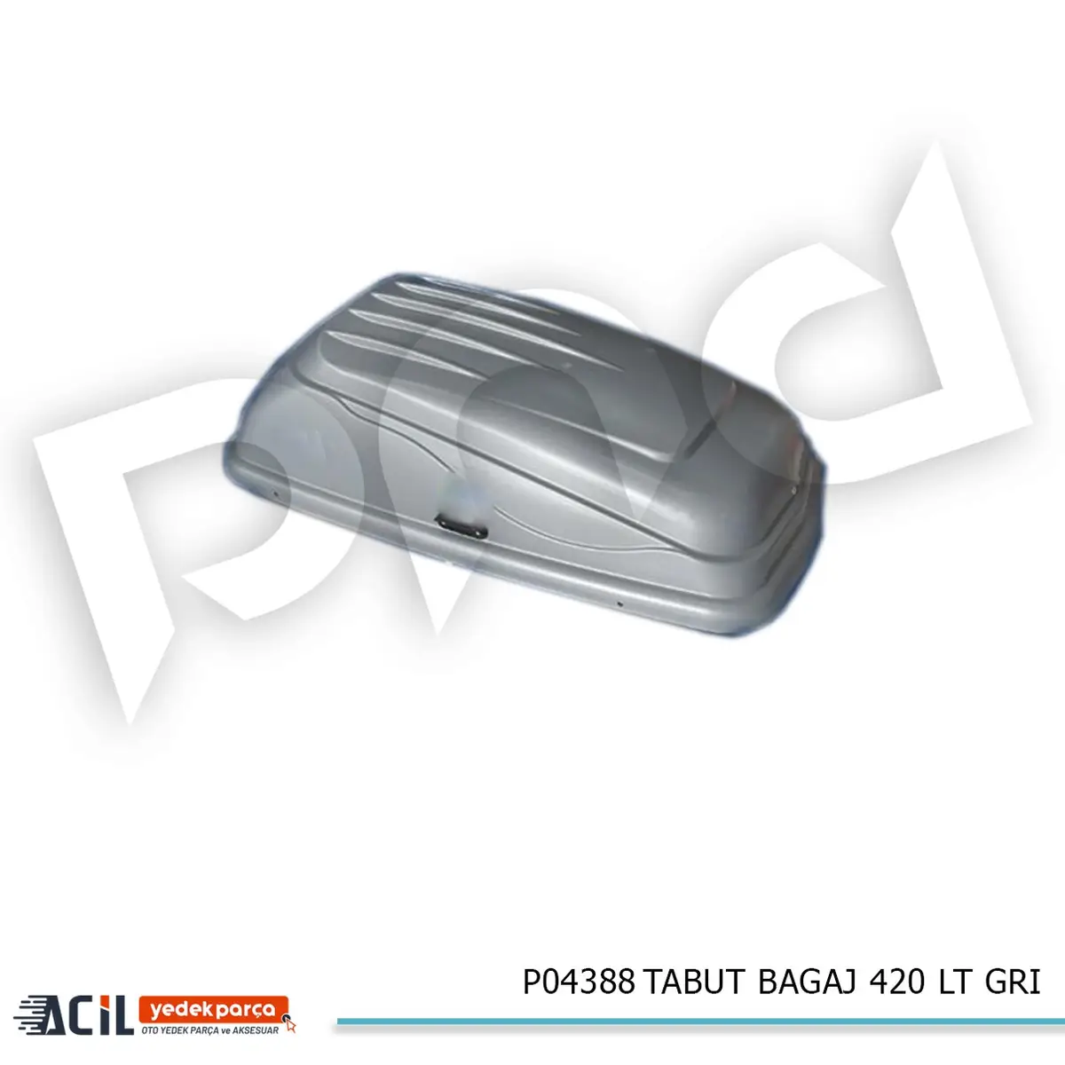 TABUT BAGAJ 420 LT GRI 155x85x45 CM