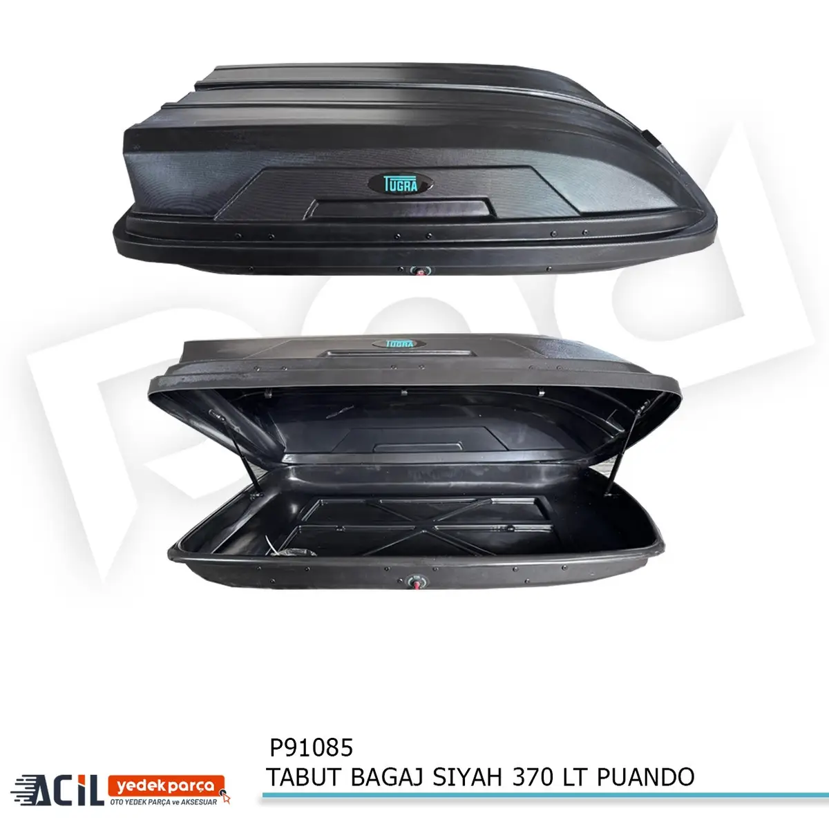 TABUT BAGAJ SIYAH 370 LT PUANDO
