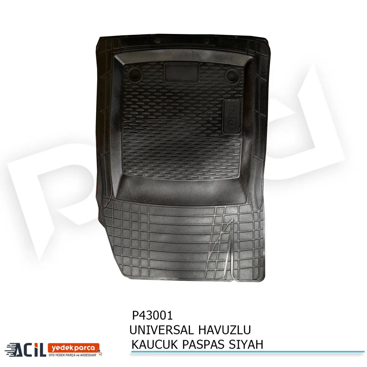 UNIVERSAL HAVUZLU KAUCUK PASPAS SIYAH 7 LI
